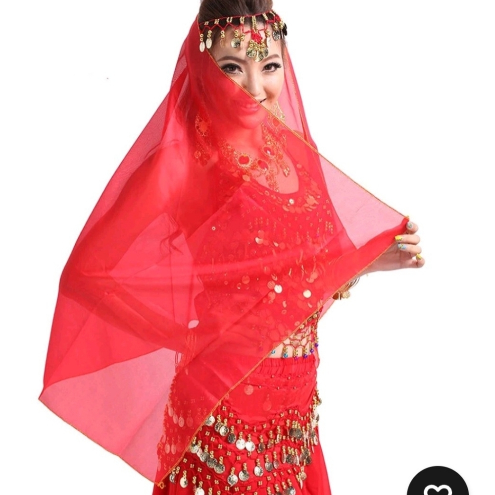 Belt for  belly dance 💃 & Nicklas for head